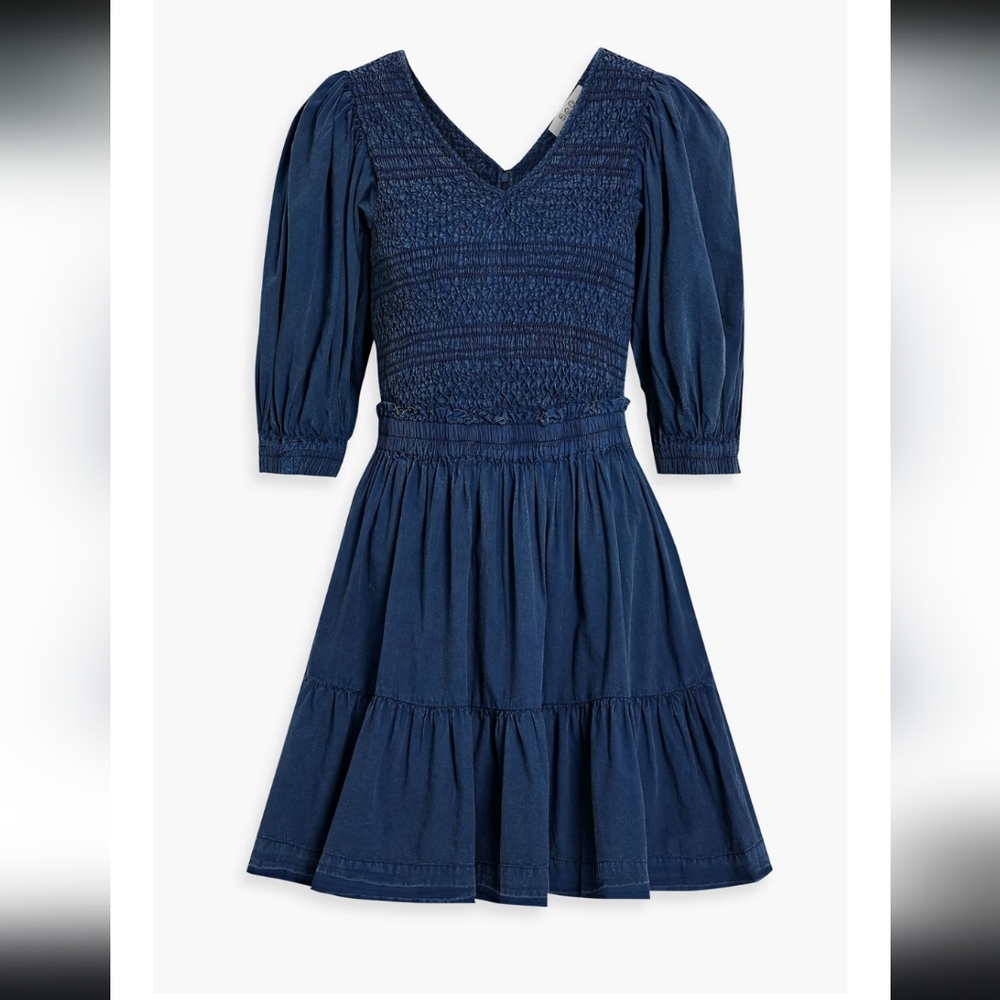 Sea New York - Blue Simona Mini Dress - Size 0